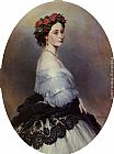 Franz Xavier Winterhalter Canvas Paintings - Princess Alice